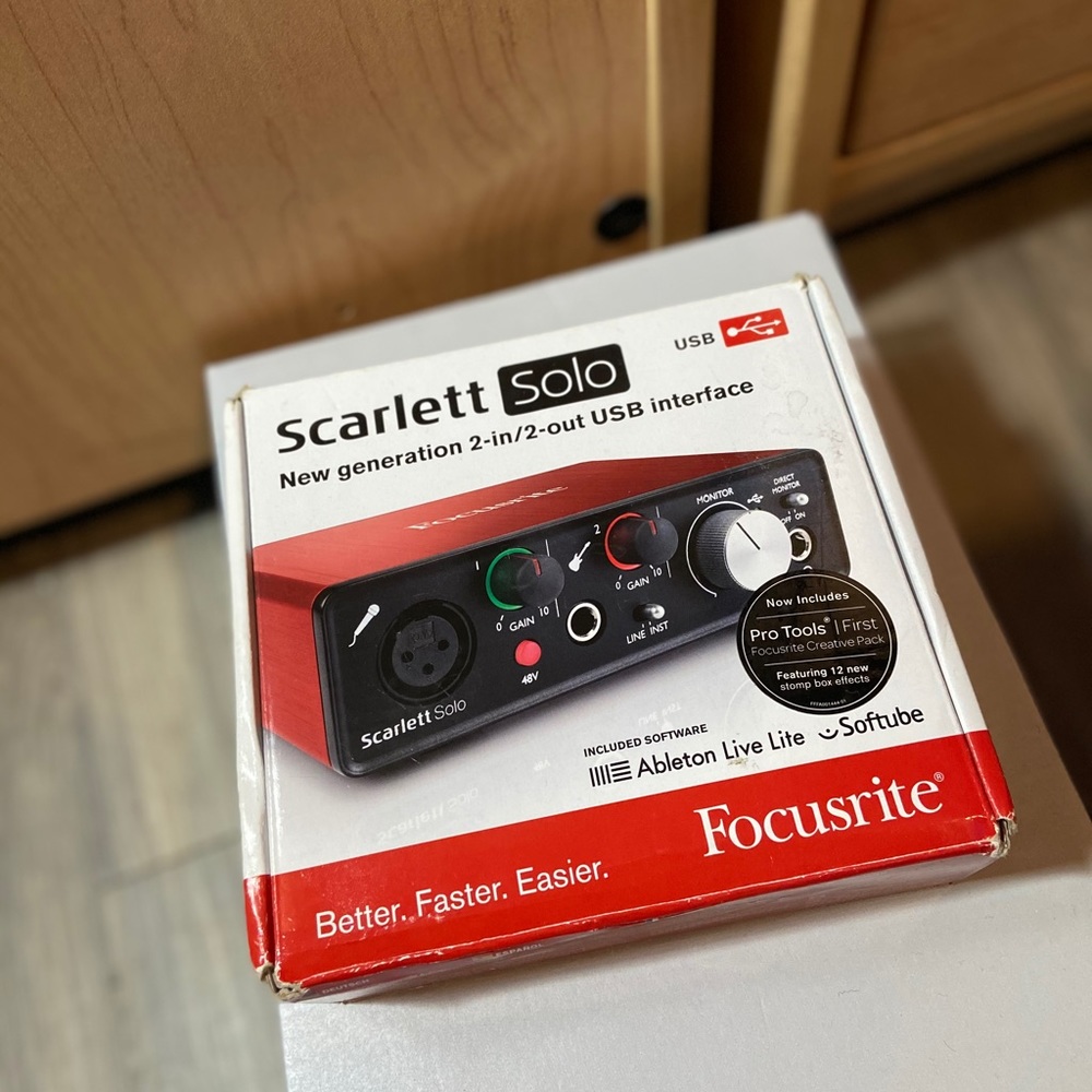 Focusrite Scarlett Solo (2nd Gen) Audio Interface
